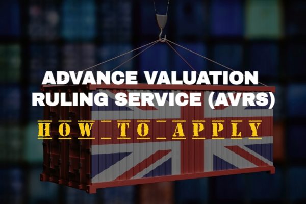 Advance Valuation Ruling Service (AVRS) - How to Apply