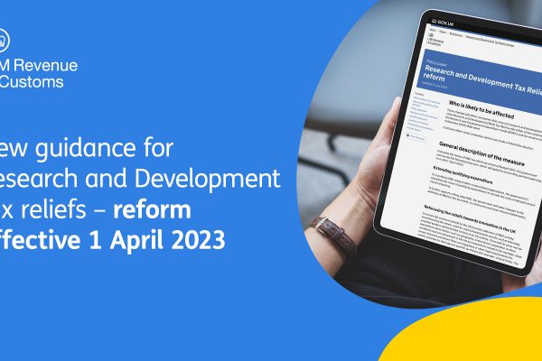 Research and Development (R&D) Tax Relief Changes from 1 April 2023