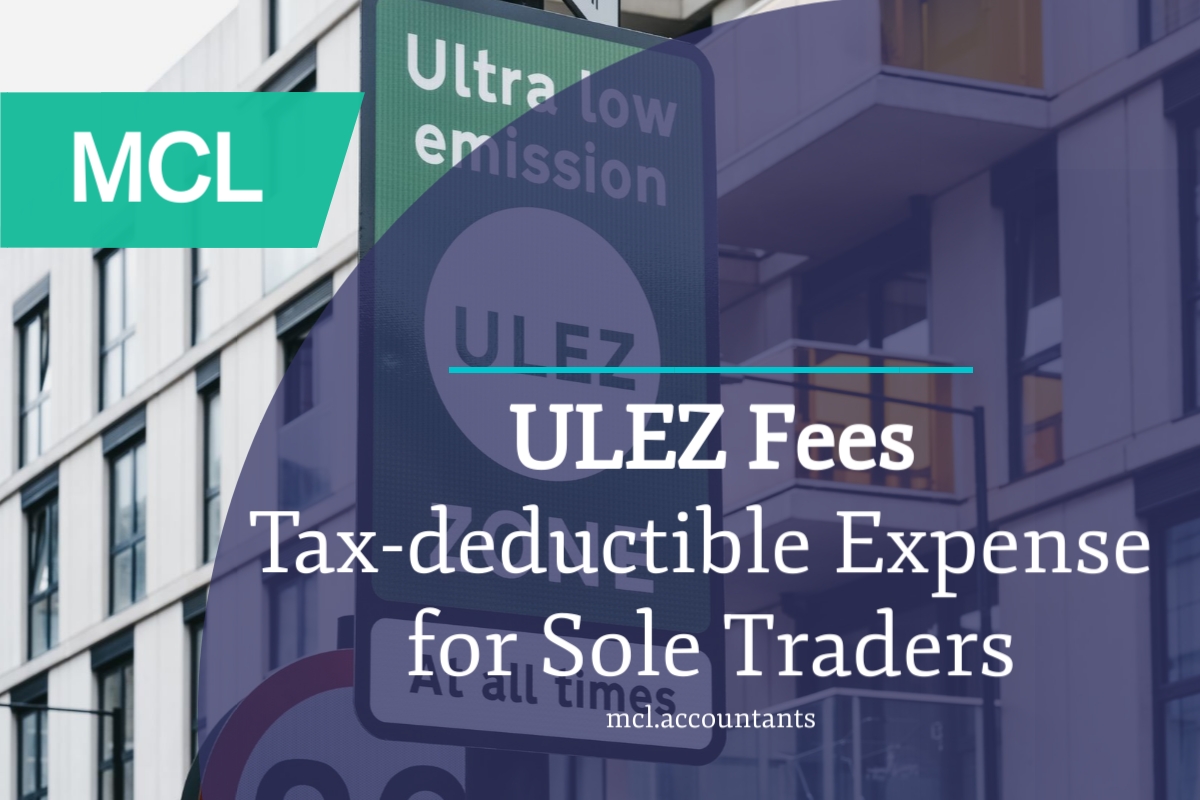 ULEZ Fees: Tax-deductible Expense for Sole Traders