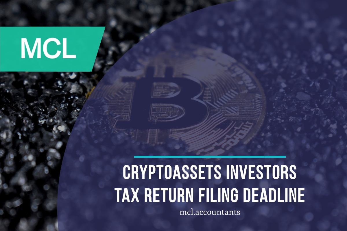 Cryptoassets Tax Return Filing Deadline - Reminder for Crypto Investors